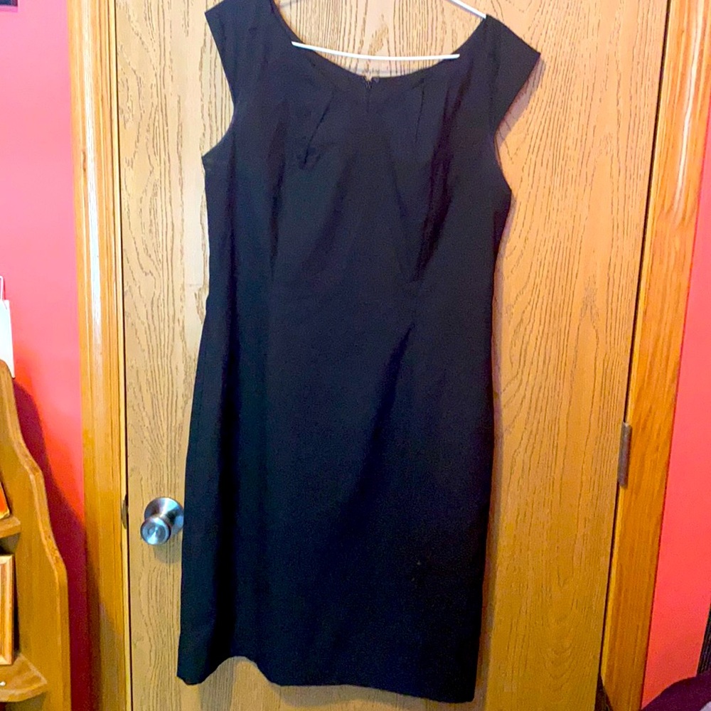 Little black dress.